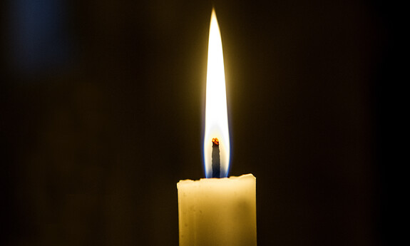 Billede af stearinlys