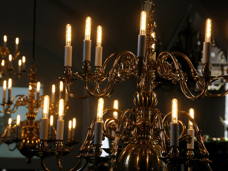 Billede af lysekroner